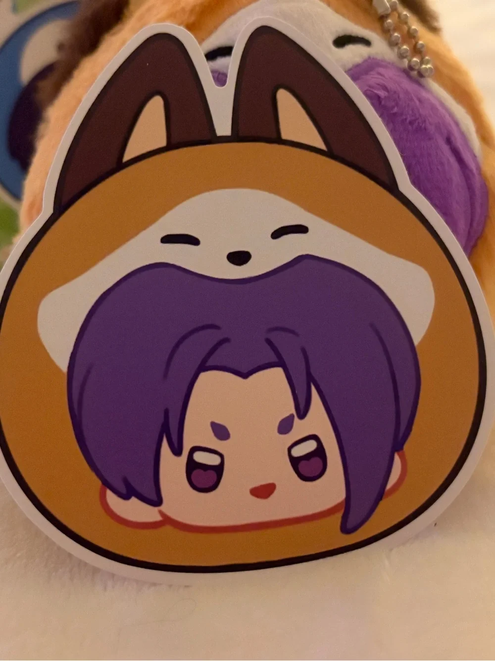 Blue Lock Animal Mascot Plush Keychain  Open blind box  Reo Mikage